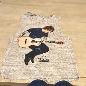 Ed Sheeran Gray Tank Top
